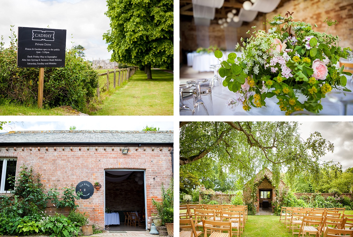 cadhay house wedding