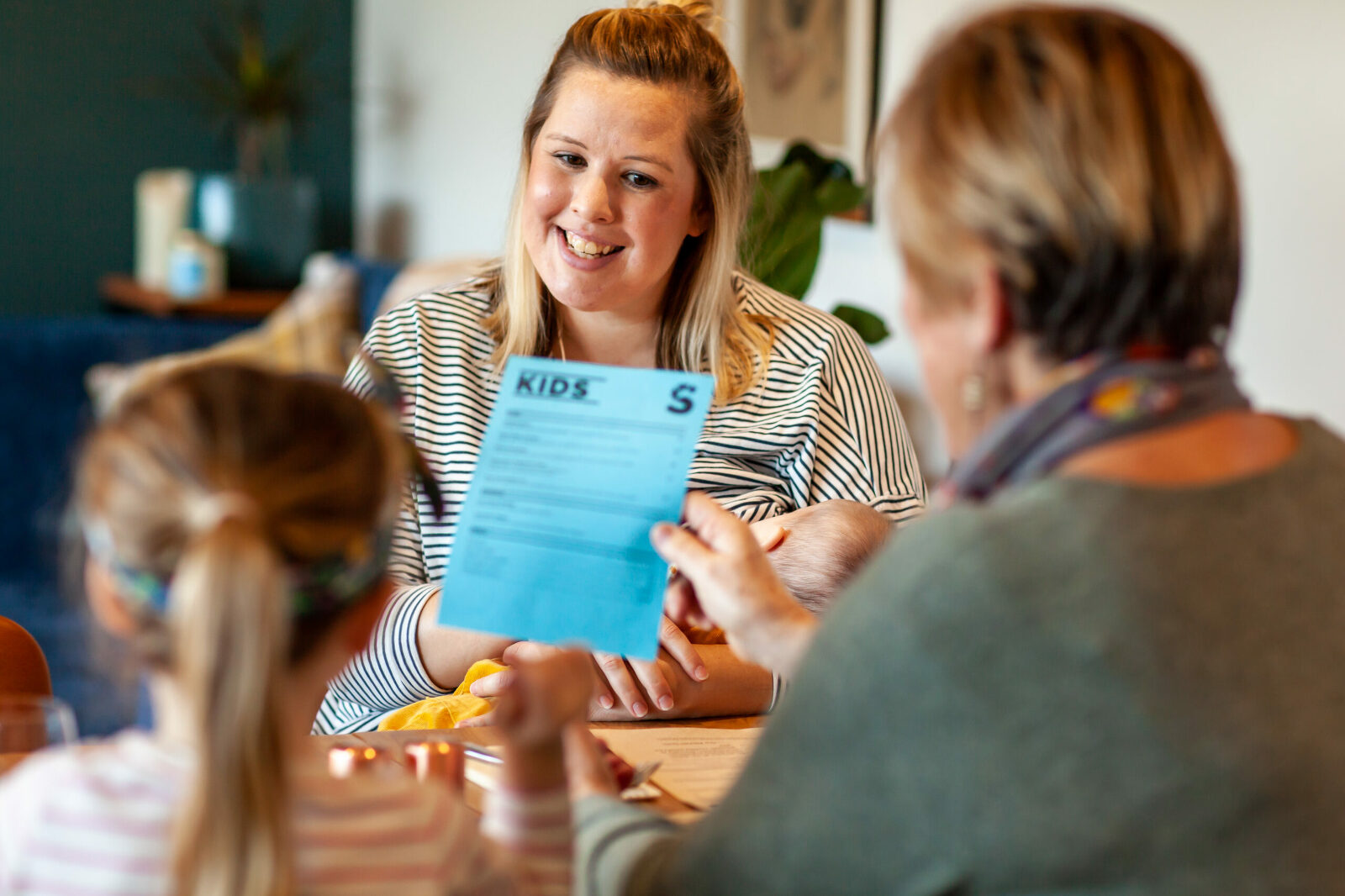Kids at Sky Park Farm
